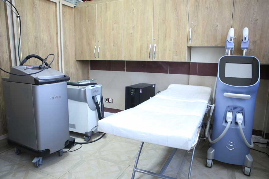 لیزر موهای زائد در مطب زیبایی دکتر رادا خانیان